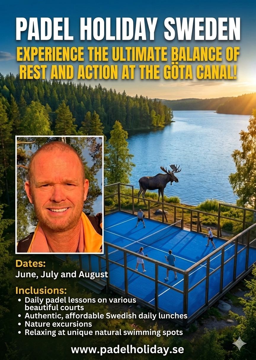 flyer padel holiday